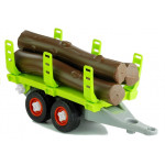 TRAKTOR S PRÍVESOM NA DREVO 43 CM